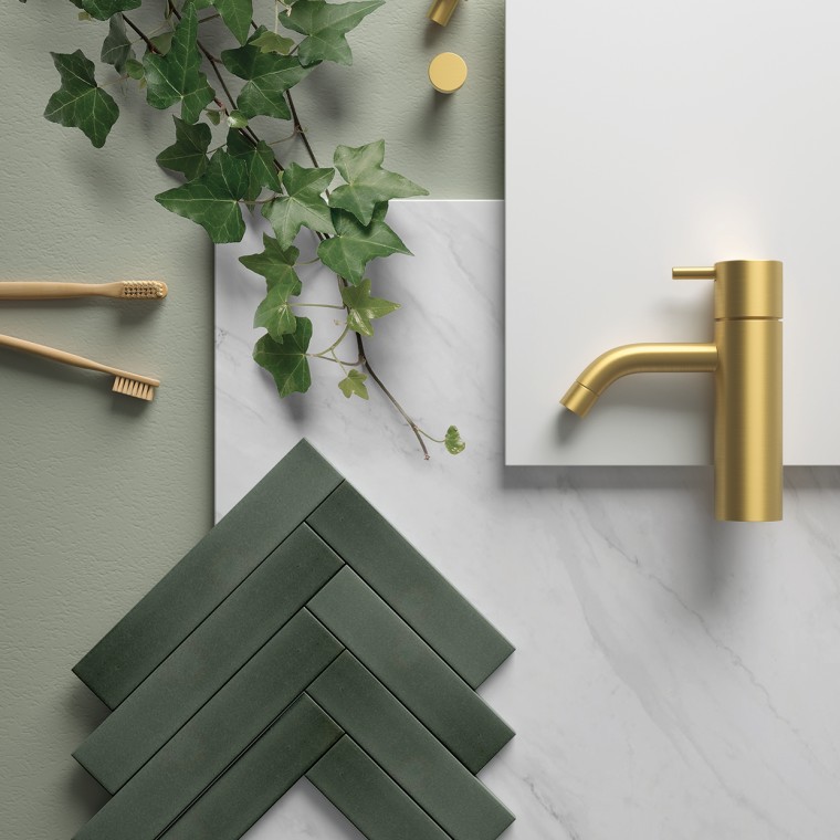 Moodboard grön Moodboard grön