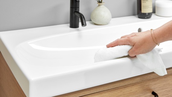 Hygien och badrum som är enkla att renögra