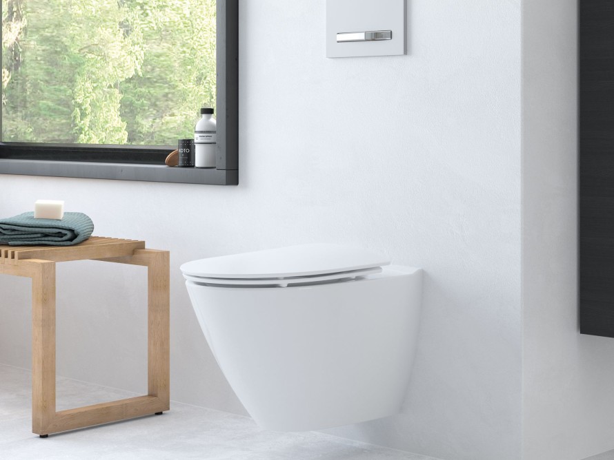 Ifö Spira Art vägghängd toalett från Ifö