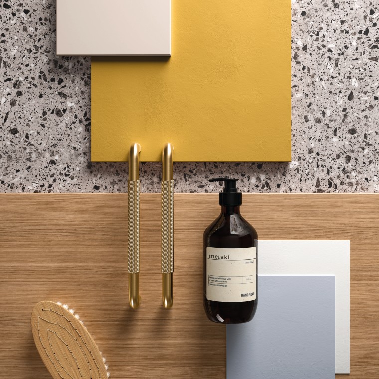 Moodboard gul Moodboard gul