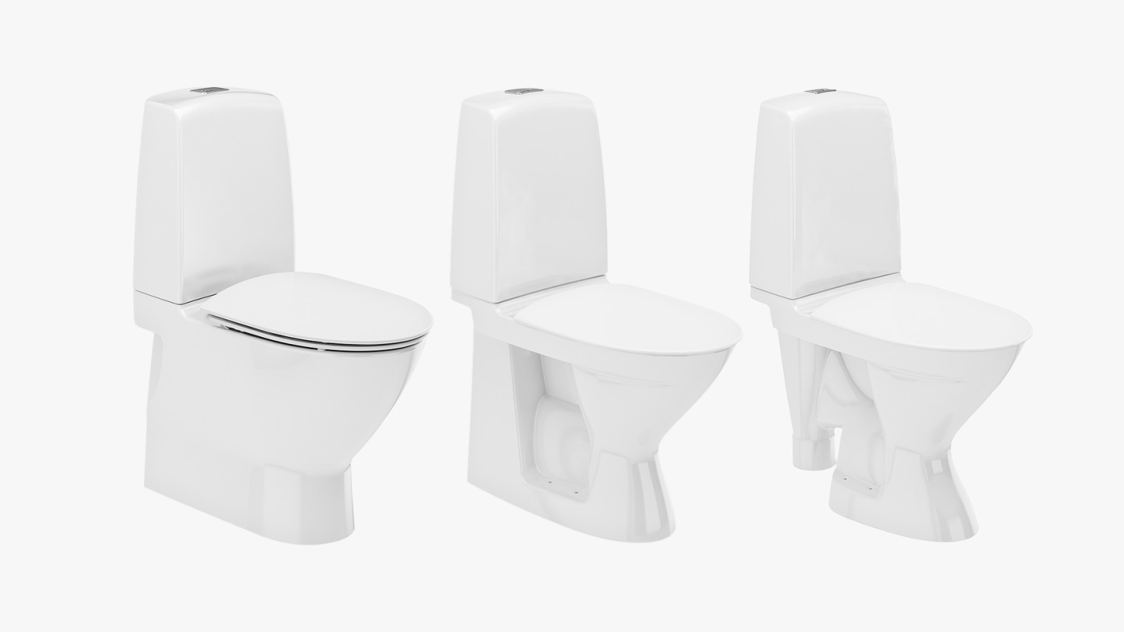 Ifö-toaletter med S-lås Ifö-toaletter med S-lås