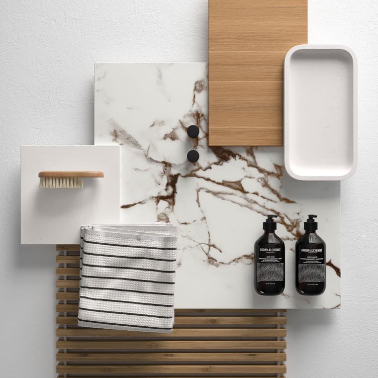 Moodboard ek och vitt