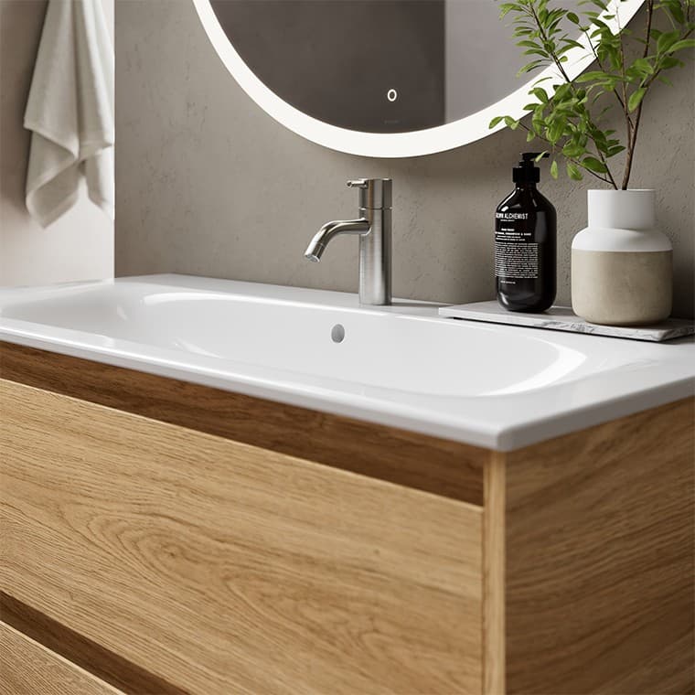 Ifö Sense Modern i naturlig ek Ifö Sense Modern i naturlig ek