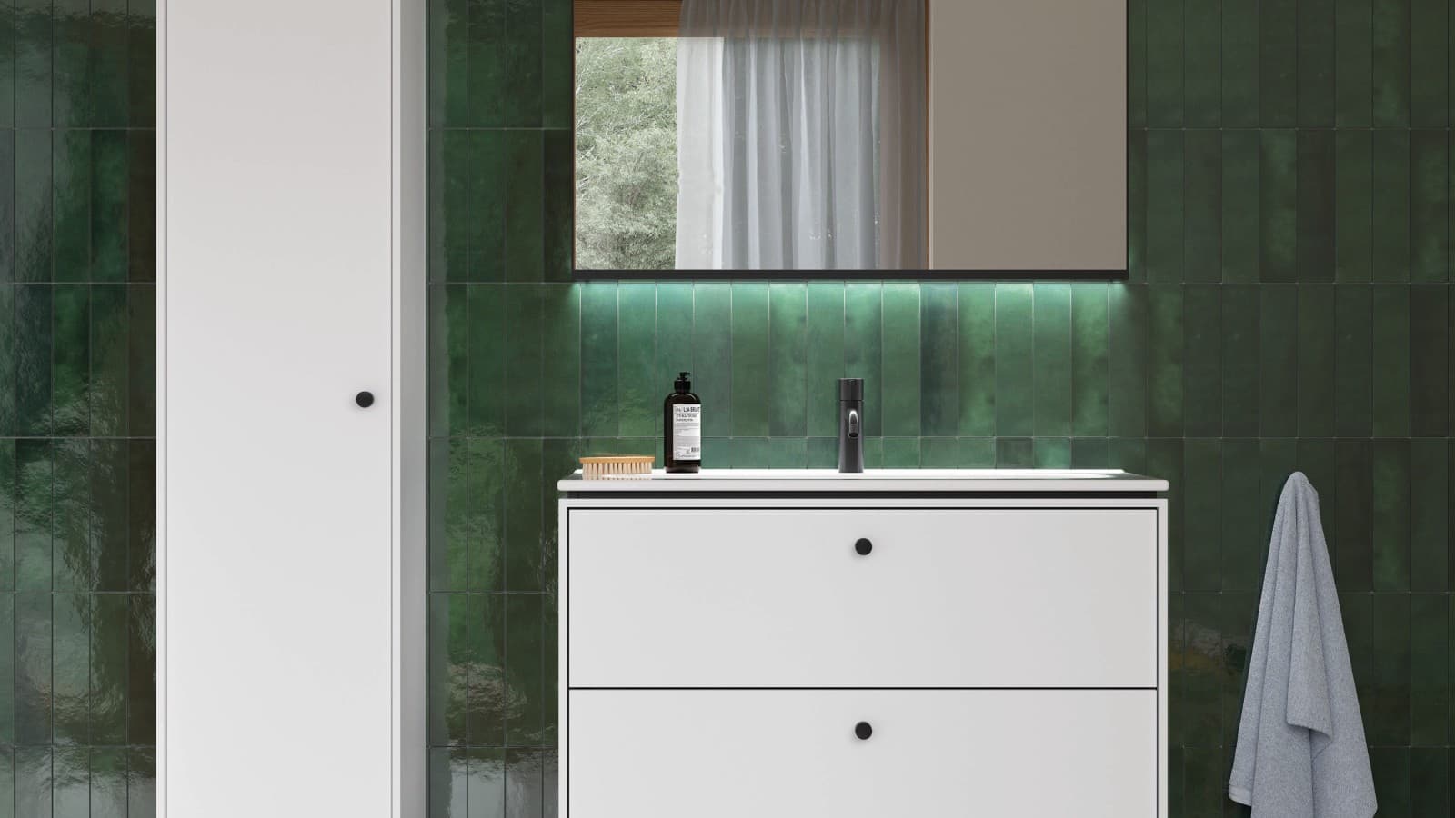 Ifö badrumsmöbler i vitt Ifö badrumsmöbler i vitt