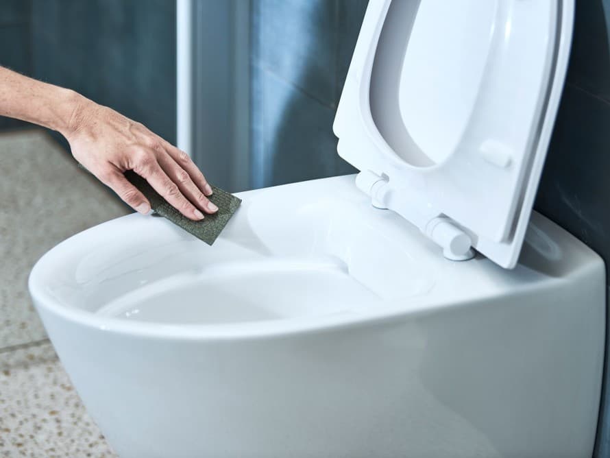 Rimfree toalett med Ifö Clean glasyr Rimfree toalett med Ifö Clean glasyr