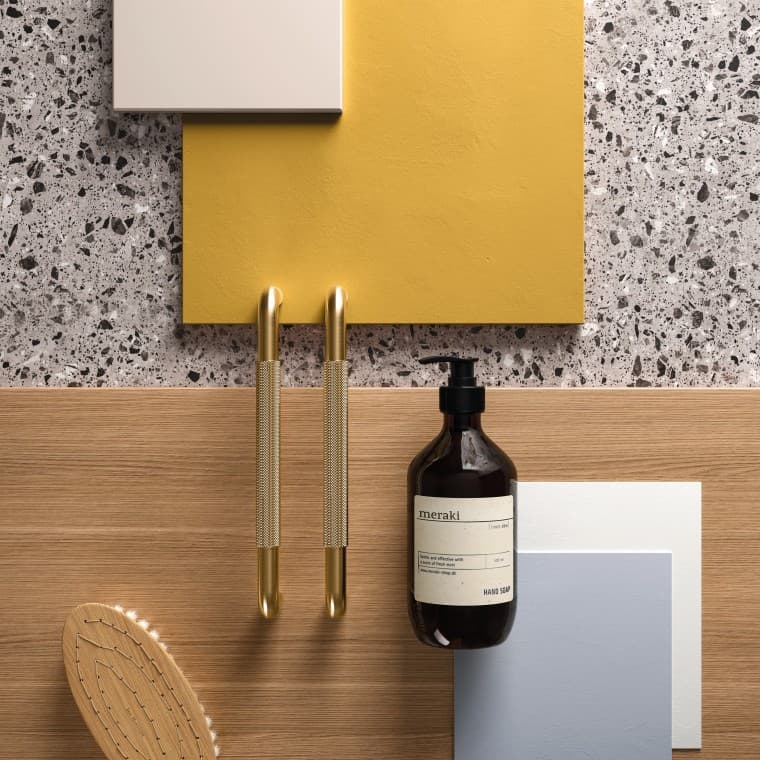 Moodboard gul Moodboard gul